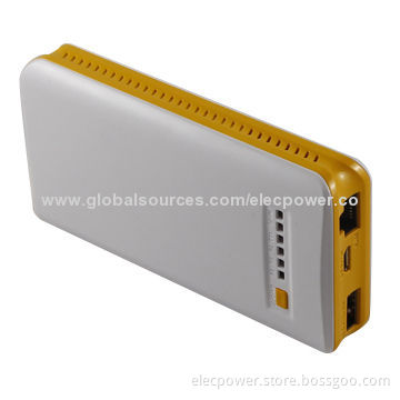 3G Wi-Fi Power Bank, 6,000-9,000mAh Capacity, 5V 1A Output, Supports All Normal Network, 2014 New